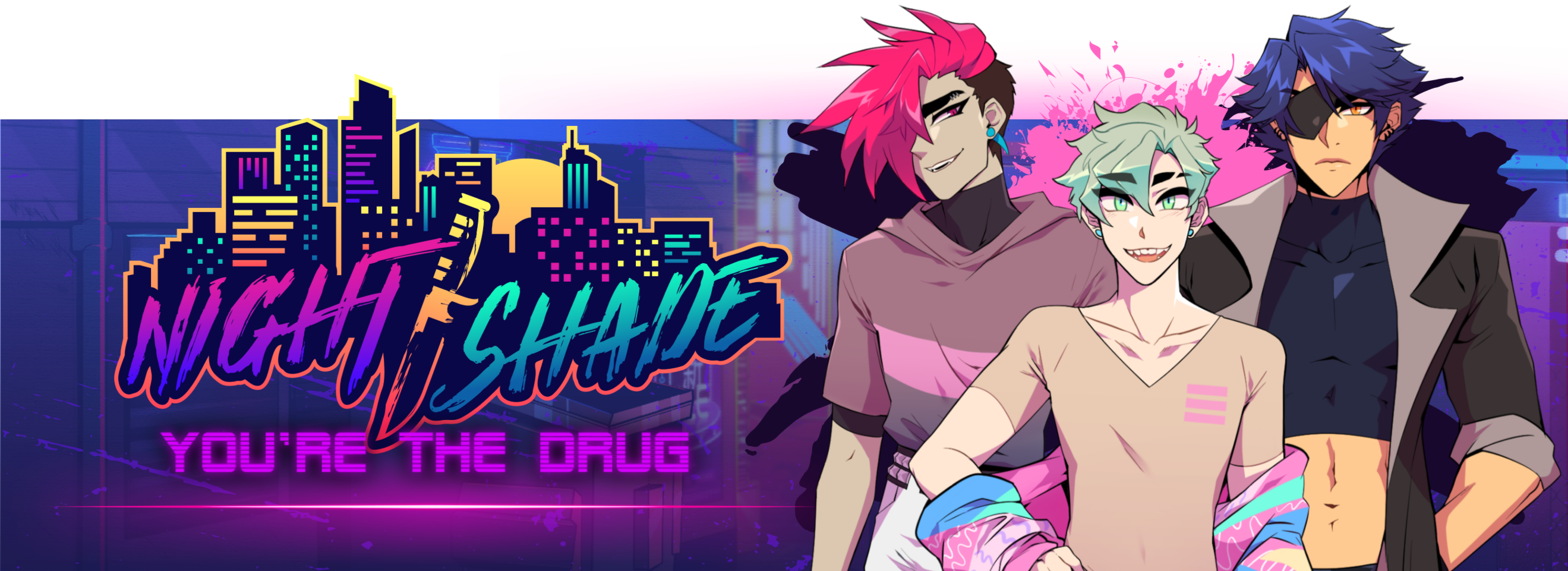 NIGHT/SHADE banner