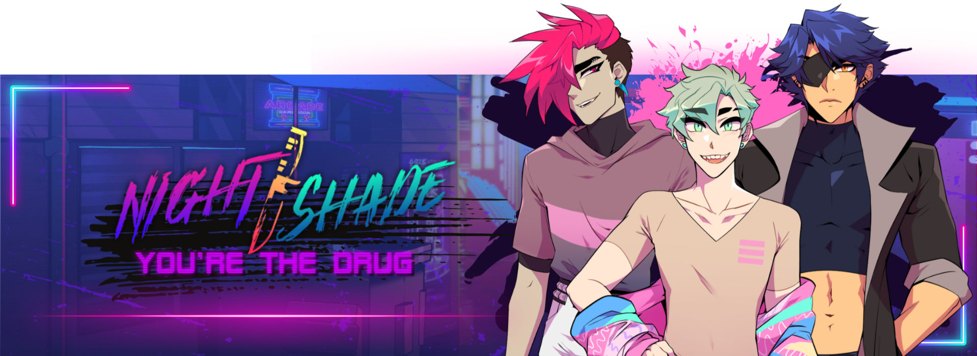 NIGHT/SHADE banner